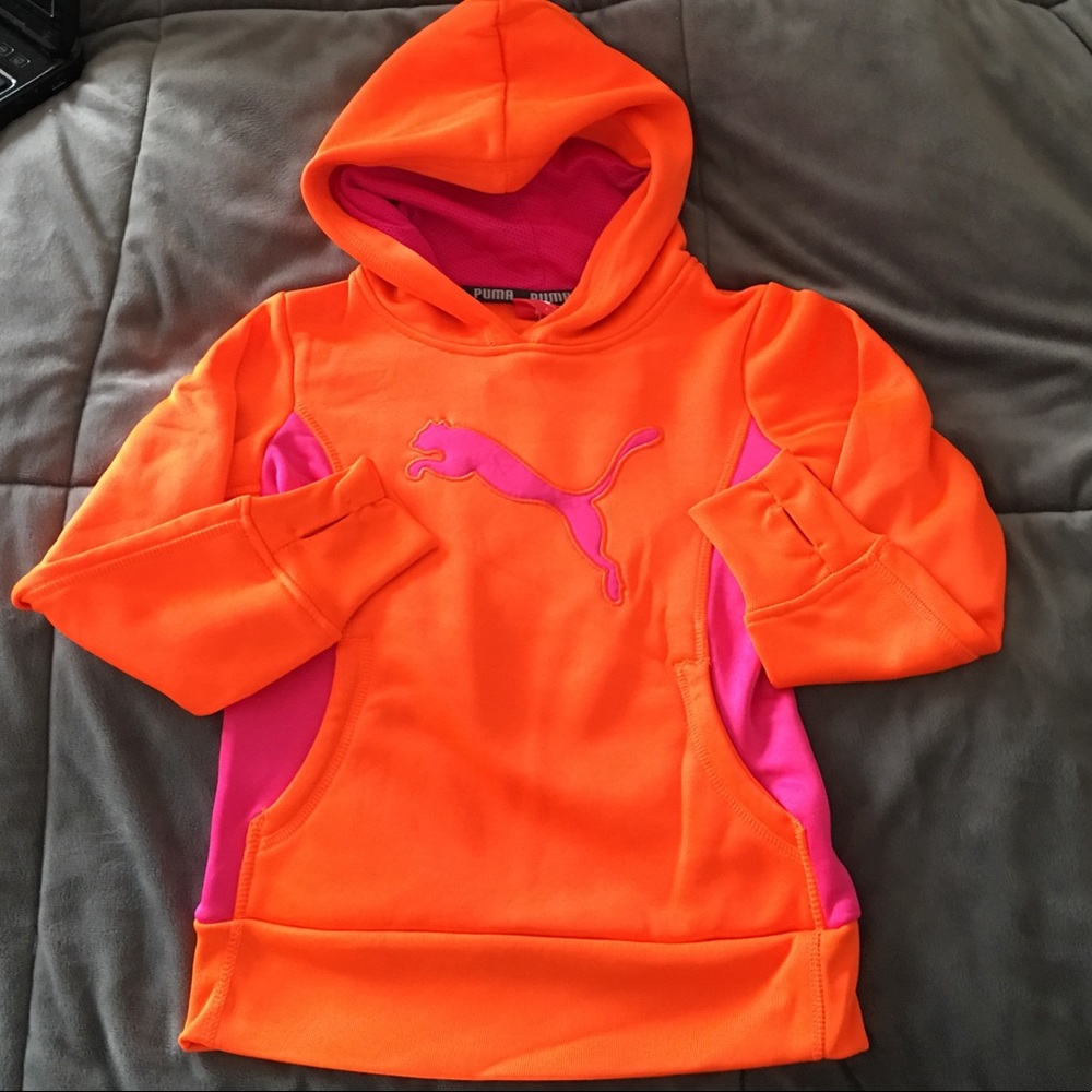 Kids Puma Hooded Sweater 5T